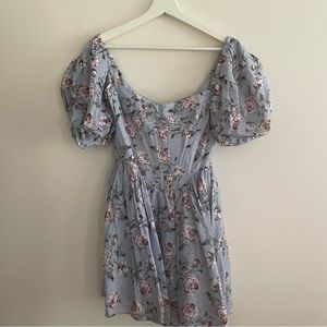 Bardot Corset Floral Dress from Revolve